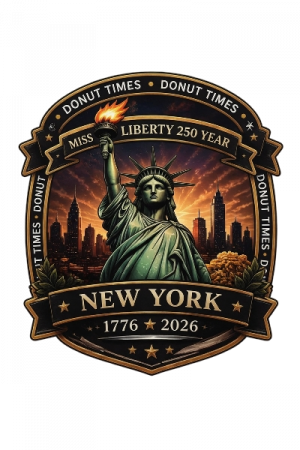 Miss Liberty 250 - Design C (Free Window Decal)